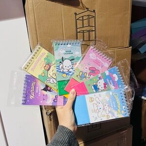 6 pc sanrio small desktop 2026 calendars bundle